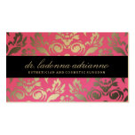 Rosa des Damast-311-Ladonna Visitenkarten