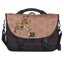 Rosa Giraffes Glitzy Bag saccommuter