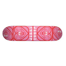 Rosa Herzen Jerry Personalisierte Skateboards
