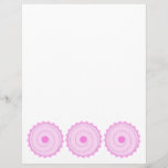 Rosa kleiner Kuchen Vollfarbige Flyer