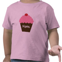 Rosa Kuchen-Liebe Shirts