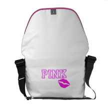 Rosa Kuss-Bote-Tasche Kuriertaschen