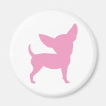 Rosa lustige Chihuahua Magnets