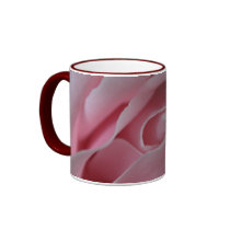 Rosa Rosen-Strudel-Kaffeetassen