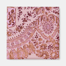 Rosa und Goldspitze Magnets