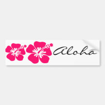 Rosaaloha Blume Autosticker