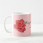 Rosen-Freundschafts-Zitat-Kaffeetasse