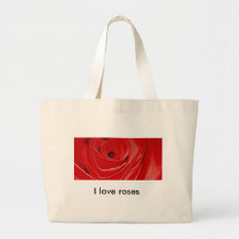 Rosen für eine Hochzeit Tragetasche