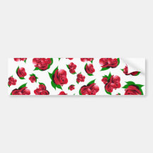 Rosen-Muster Auto Sticker