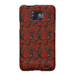 Rosen sind roter Case-Mate-Kasten Samsung Galaxy S2 Case