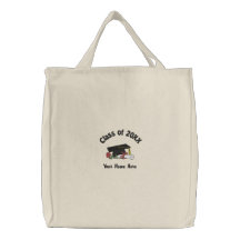Rosen-und Diplom-Absolvent Bestickte Tasche
