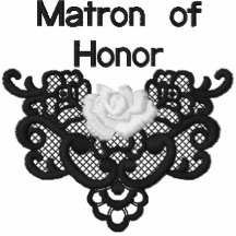 Rosen und Spitze - Matrone der Ehre