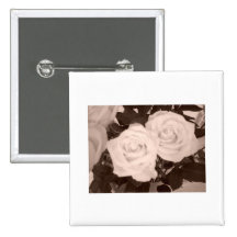 Roses de mariage pin's