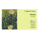 Roses sauvages par Vincent van Gogh Modèles De Cartes De Visite