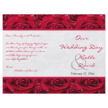Rote Rosen, die reichlich Programm Wedding sind