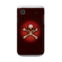 Roter Schädel-Samsung-Galaxie-Kasten