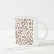roter schnee punkte kreise polka points spots rot kaffee tassen