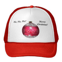 Roter Weihnachtsball-Hut Kultcaps