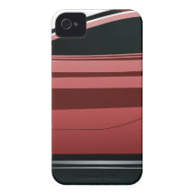 Rotes Sportwagenpng iPhone 4 Case-Mate Hüllen