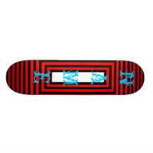 Rotes und schwarzes Brett Individuelle Decks