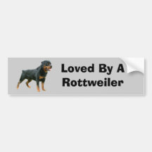 Rottweiler Autoaufkleber