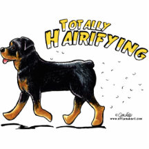 Rottweiler totalement Hairifying Photo Sculptures