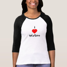 rouge-coeur, IWatson T-shirts