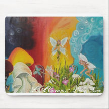 Royaume des fées -1 tapis de souris