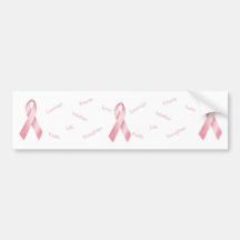 Ruban rose autocollants pour voiture