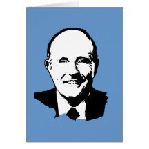 Rudolph Giuliani Gang Grußkarte