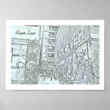 Ruelle de Hoiser Affiche