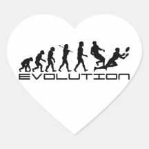 Rugby-Fußball-Sport-Evolutions-Kunst Sticker