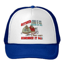 Ruhestands-Geschenke und Ruhestands-T-Shirts Trucker Mützen