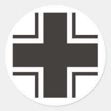 Runde Aufkleber - Luftwaffe Zweiter Weltkrieg