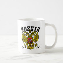 Russland Tee Tasse
