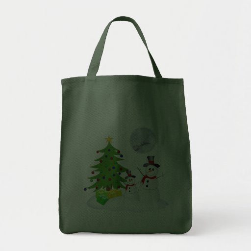 Sac de vacances de bonhomme de neige