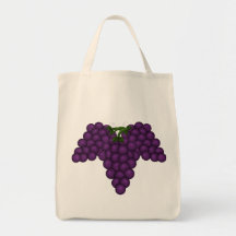 Sac fourre-tout à épicerie de raisins