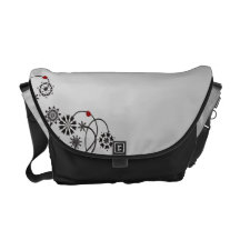 Sac messenger à vigne de coccinelle sacoche