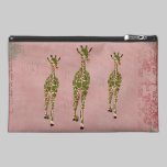 Sac olive rose vintage d'accessoire de voyage de g sacs baguettes