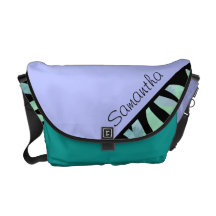 Sac personnalisé de Rickshaw de motif de rayure de Sacoche