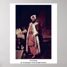Sa'Id Pasha par Aved Jacques-André-Joseph-Camelot Posters