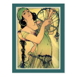 Salome durch Alphonse Mucha ~ Kunst Nouveau Postkarten