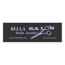 Salon-Verabredungs-Entwurf mit Haar-Scheren Visitenkarten Vorlagen
