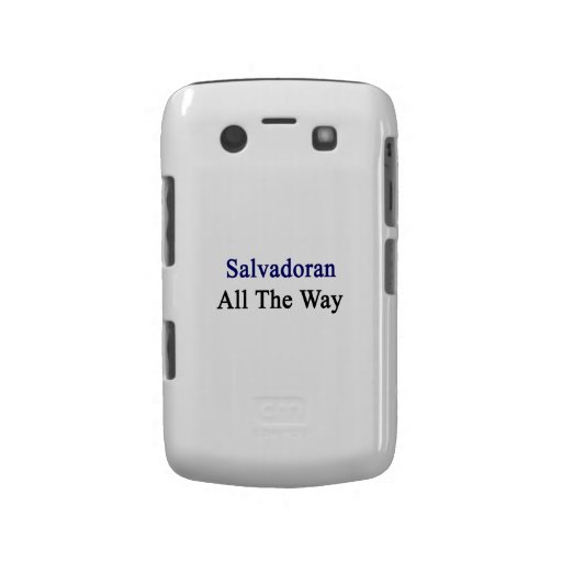 Salvadorien complètement coque blackberry bold