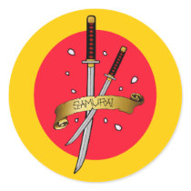 Samurai-Klinge-Tätowierung