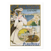 San Sebastián Spanien Postkarte