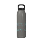 Sanity Is A Cozy Lie Water Bottle