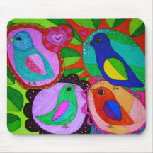 sans oiseau juste wanna être… tapis de souris