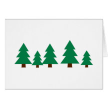 Sapins Cartes De Vœux
