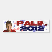 Sarah Palin 2012 Autoaufkleber